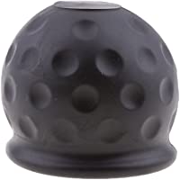 Tapa de Protector para Adaptarse Bola de Remolque para Automoviles- Negro 50mm
